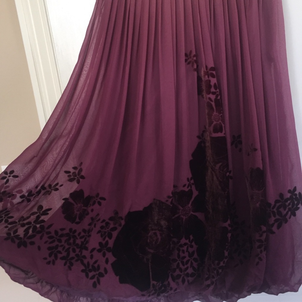 Max Studio Silk Skirt